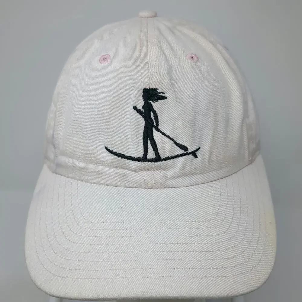 Champion Baseball Cap Pink One Size Paddleboard SUP Embroidered Logo Cotton Hat